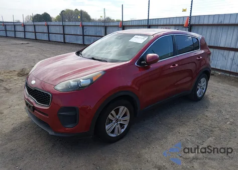 2017 Kia Sportage Lx from USA, damaged, VIN KNDPM3AC6H7166619